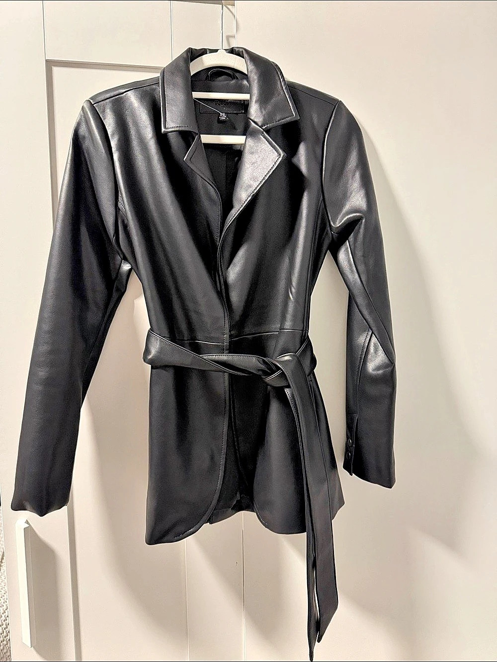 BLANKNYC Black Belted Blazer